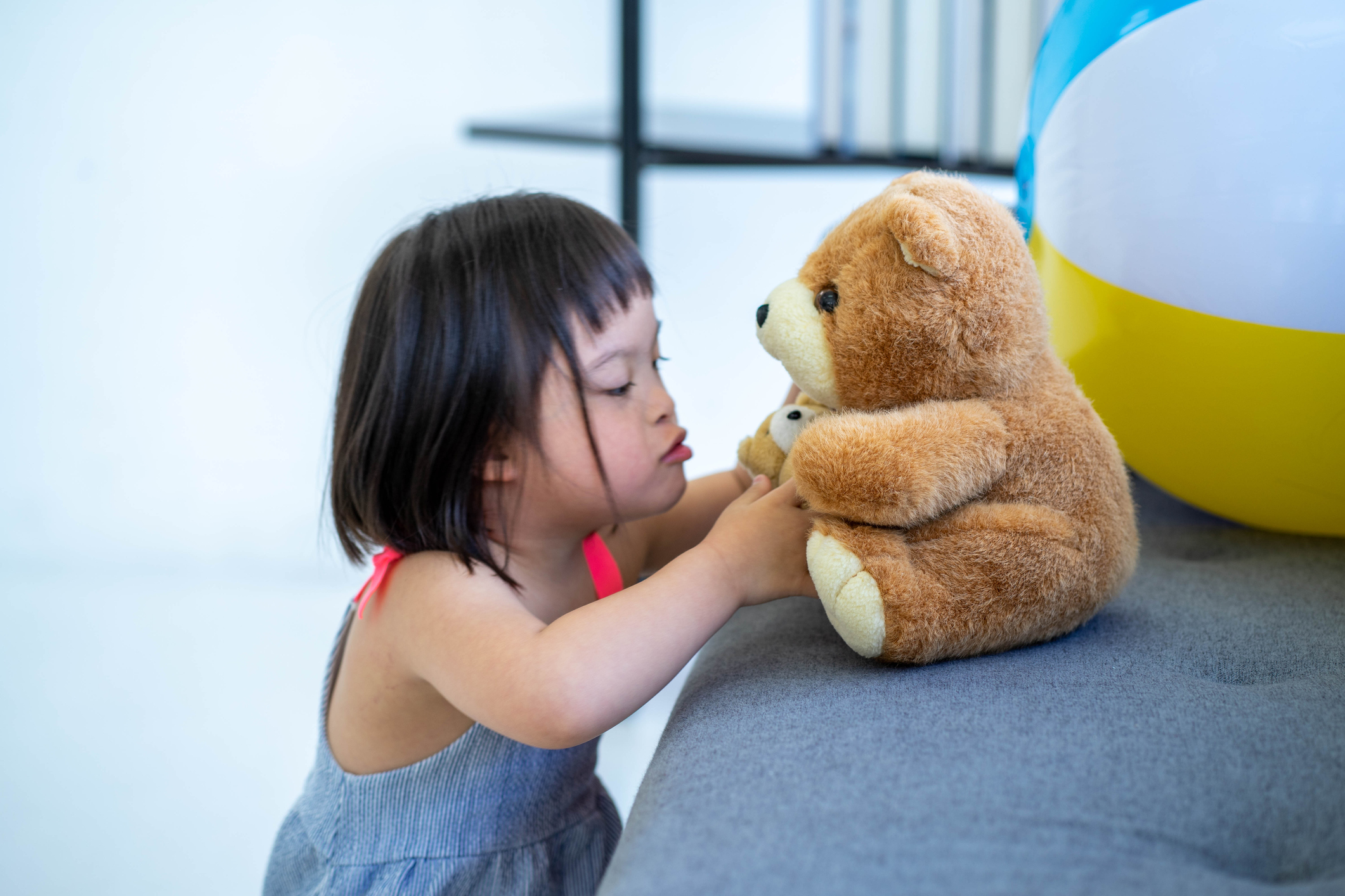 Girl with Bear